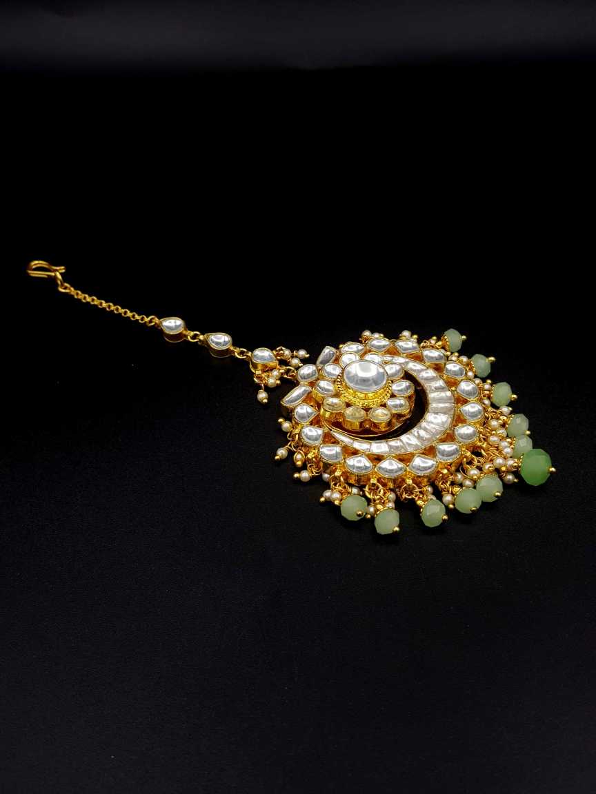 MAANG TIKA in JADAU KUNDAN Style | Design - 19754