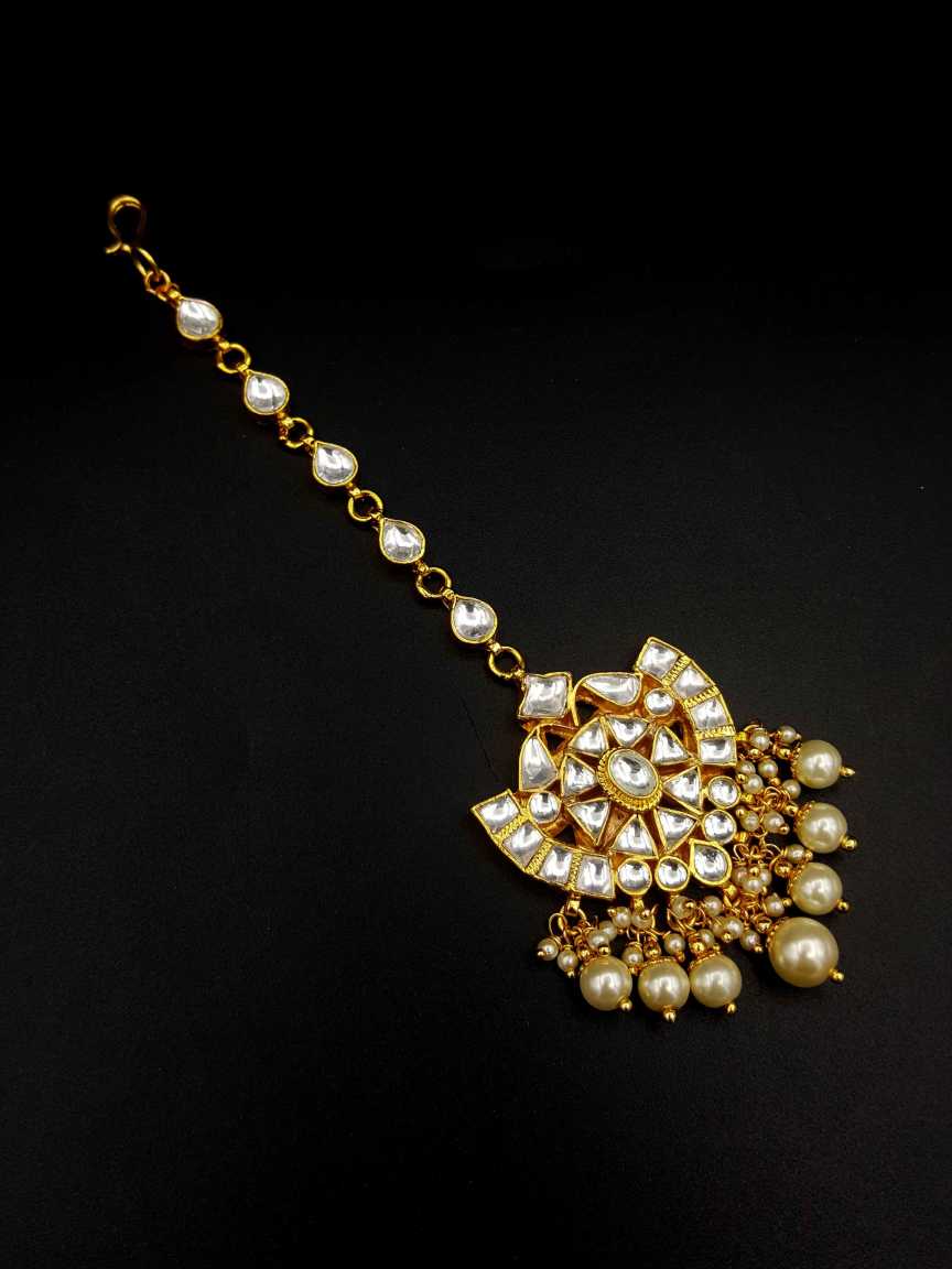 MAANG TIKA in JADAU KUNDAN Style | Design - 19879