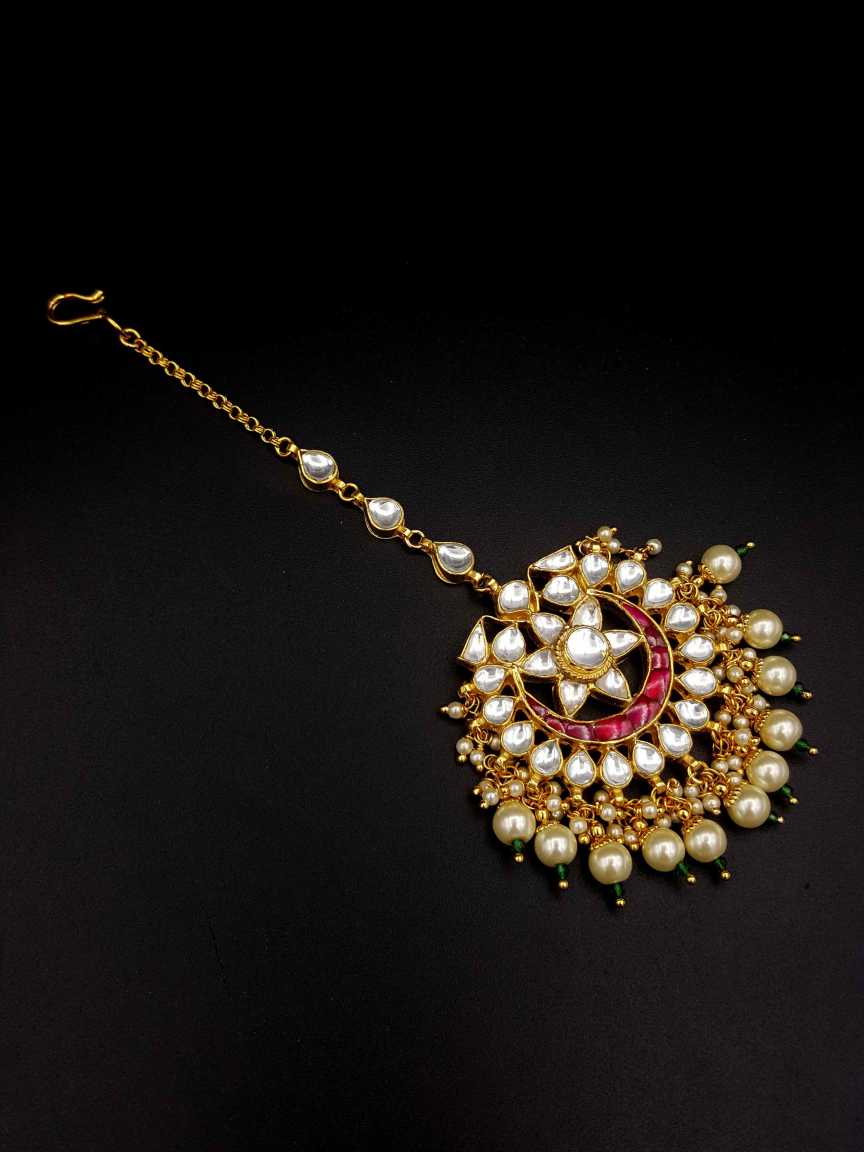 MAANG TIKA in JADAU KUNDAN Style | Design - 19930