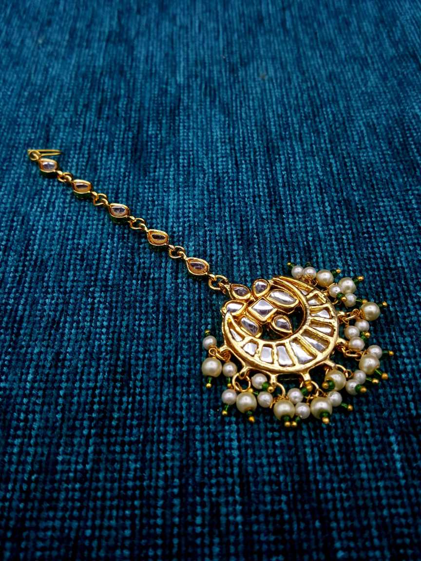 MAANG TIKA in JADAU KUNDAN Style | Design - 20015