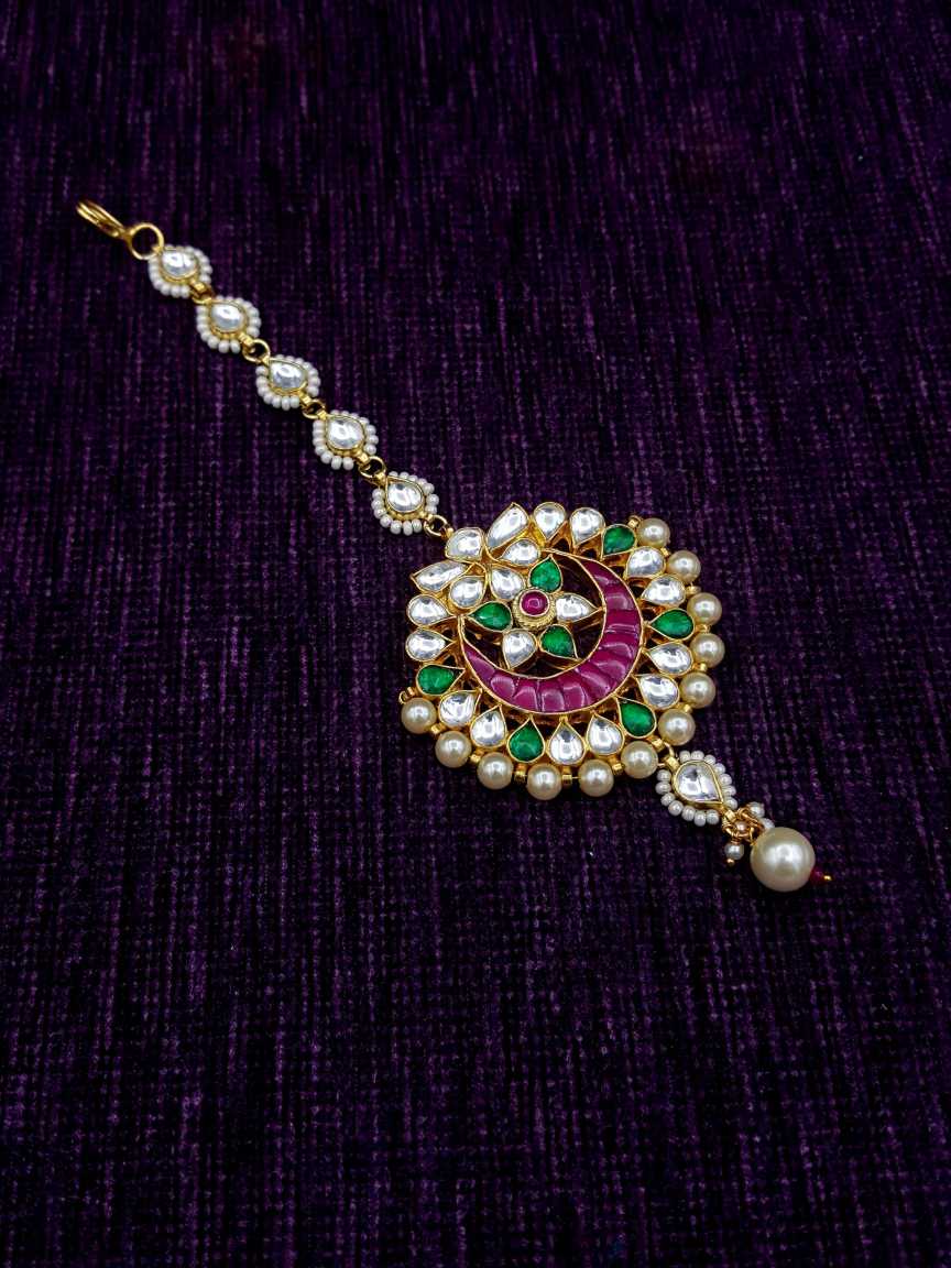 MAANG TIKA in JADAU KUNDAN Style | Design - 20078