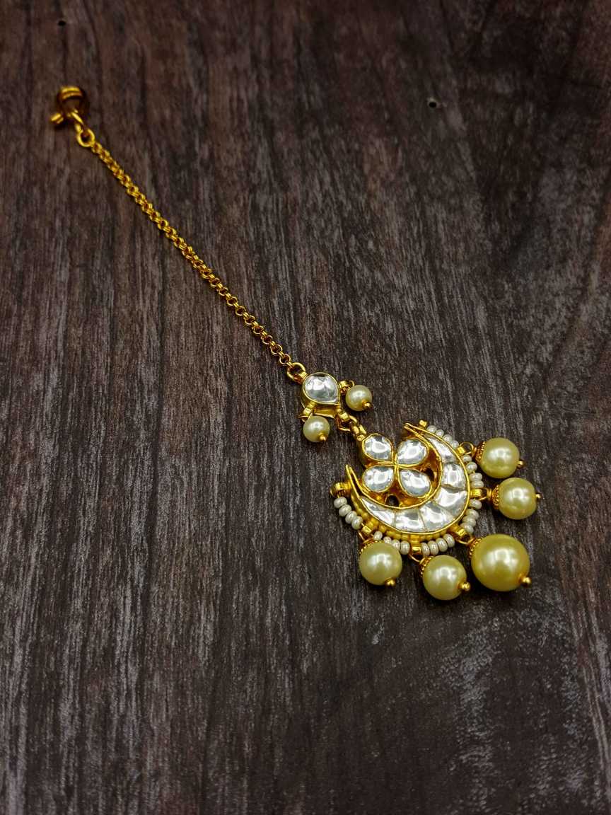 MAANG TIKA in JADAU KUNDAN Style | Design - 20321