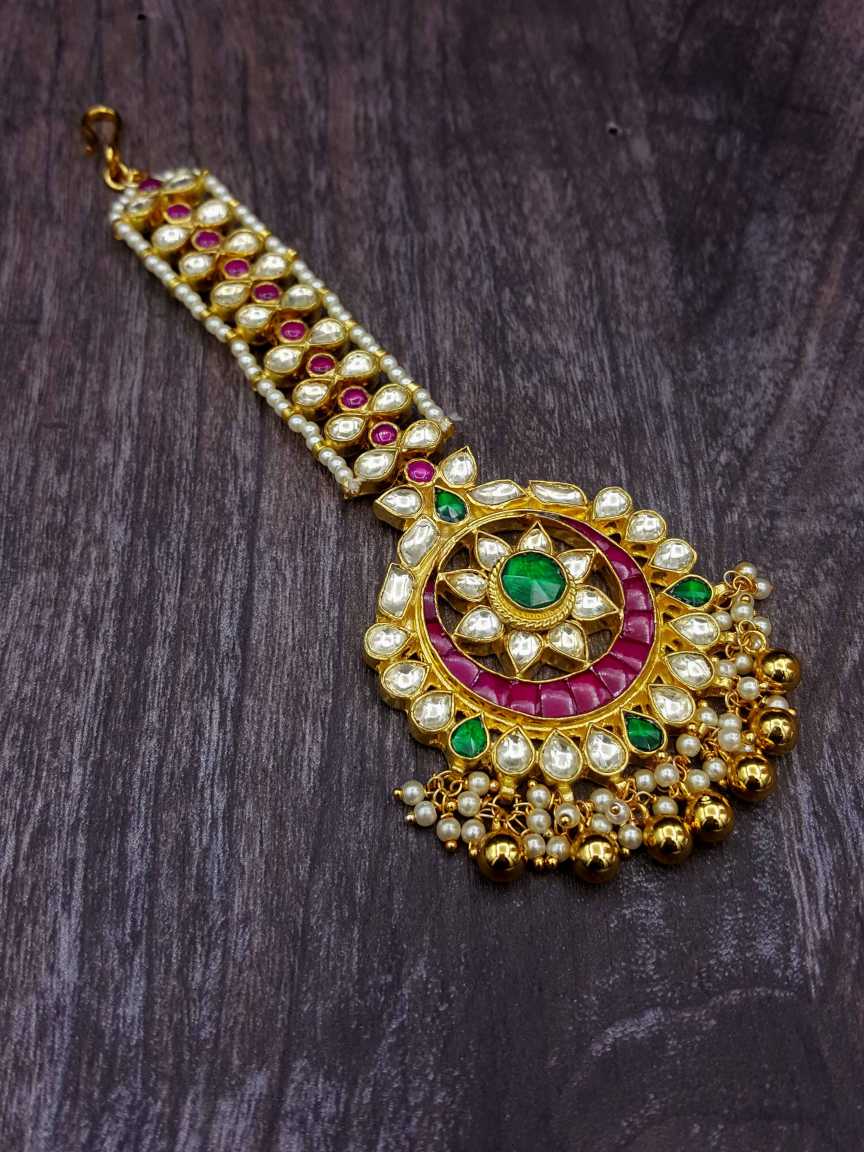 MAANG TIKA in JADAU KUNDAN Style | Design - 20338