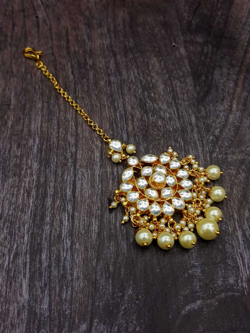 MAANG TIKA in JADAU KUNDAN Style | Design - 20339
