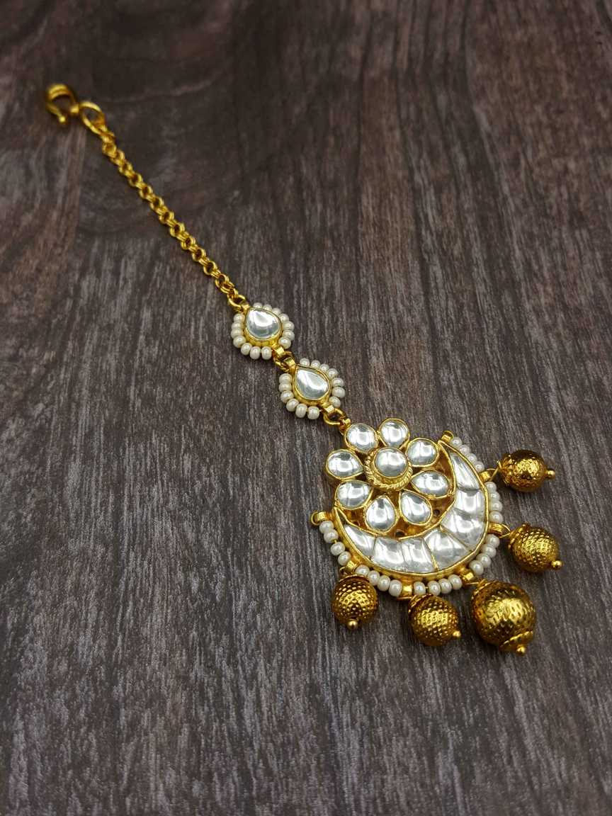 MAANG TIKA in JADAU KUNDAN Style | Design - 20478