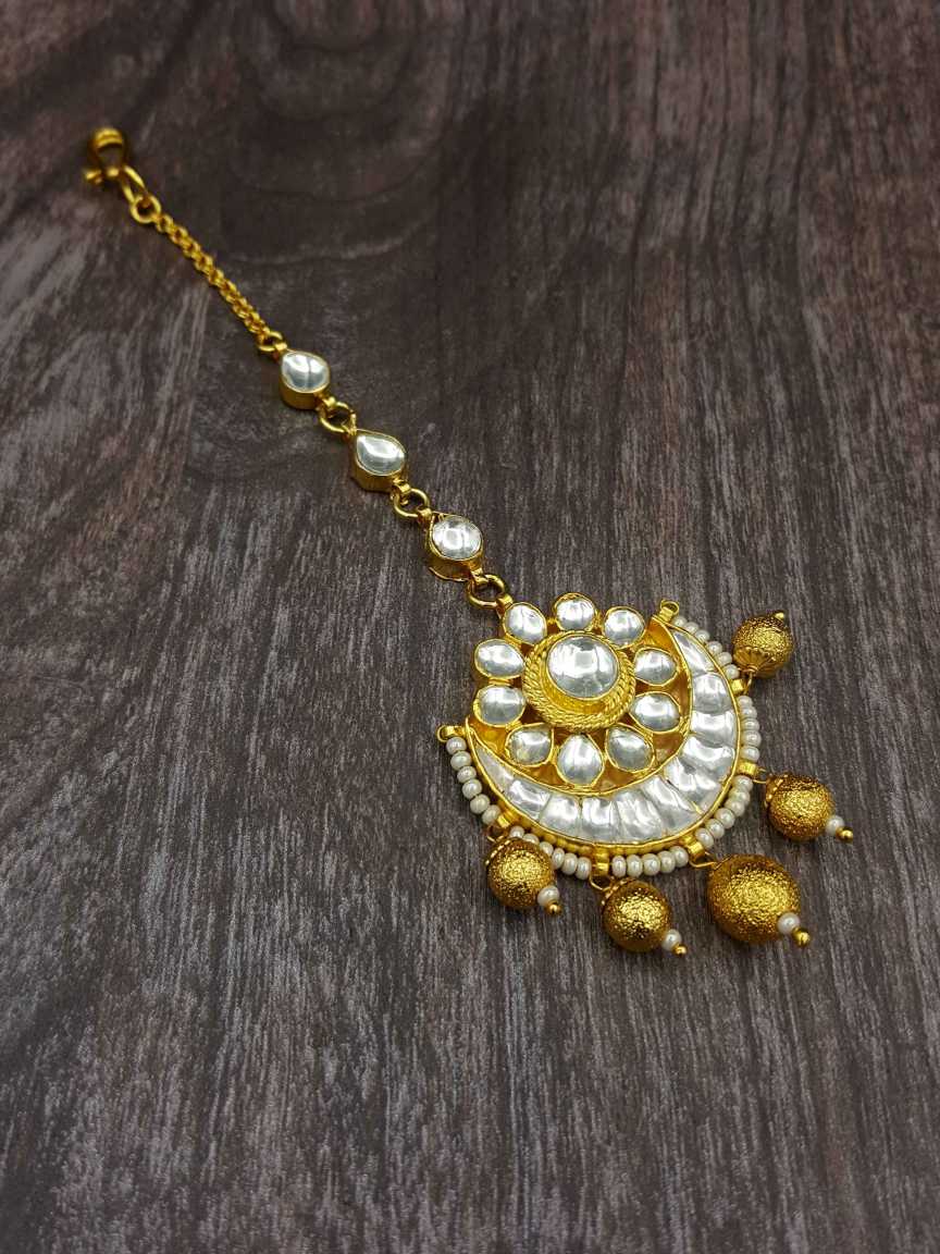 MAANG TIKA in JADAU KUNDAN Style | Design - 20497