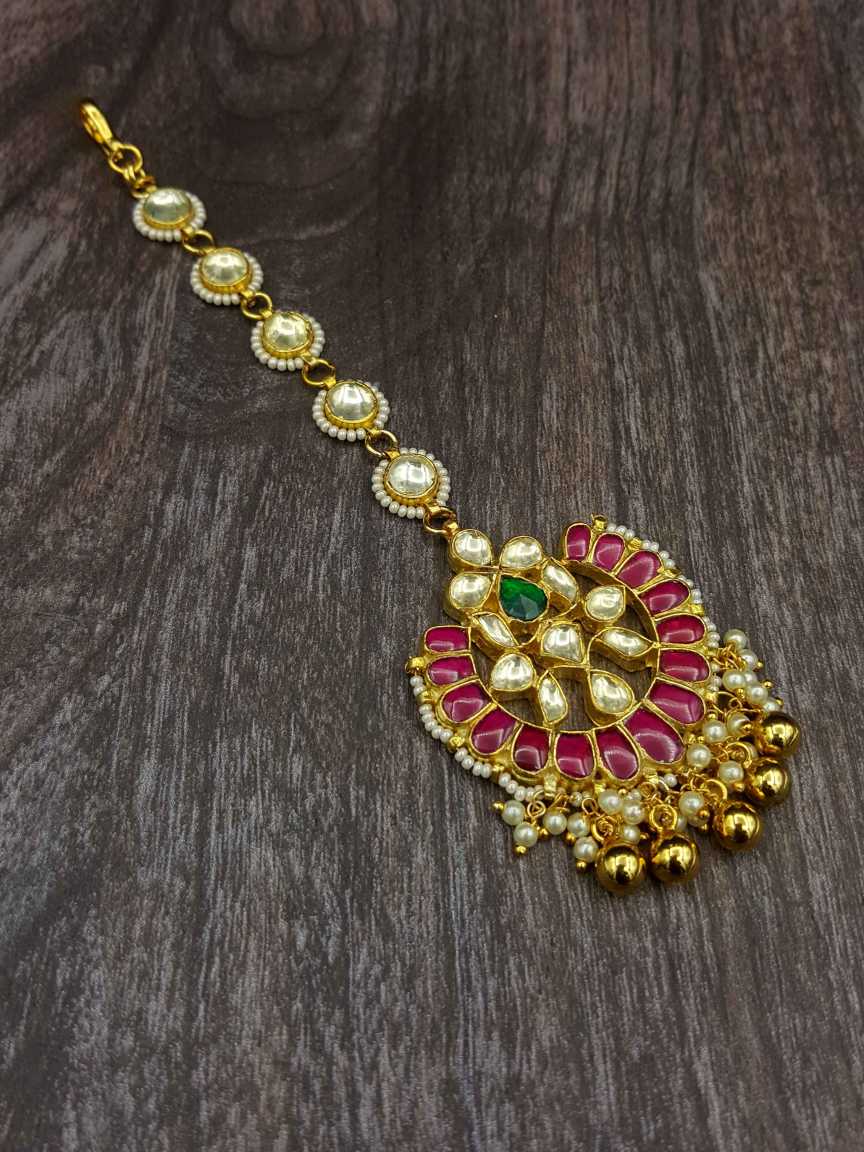 MAANG TIKA in JADAU KUNDAN Style | Design - 20536