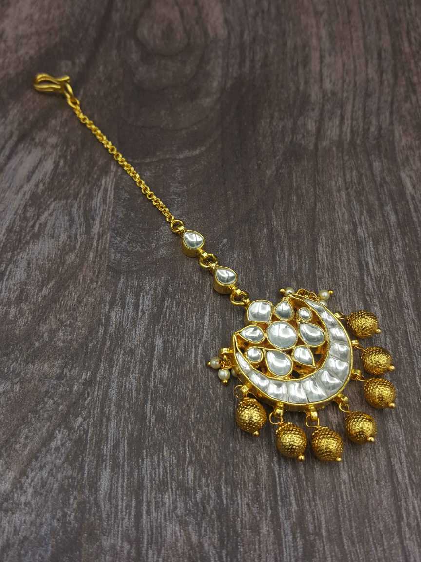 MAANG TIKA in JADAU KUNDAN Style | Design - 20581