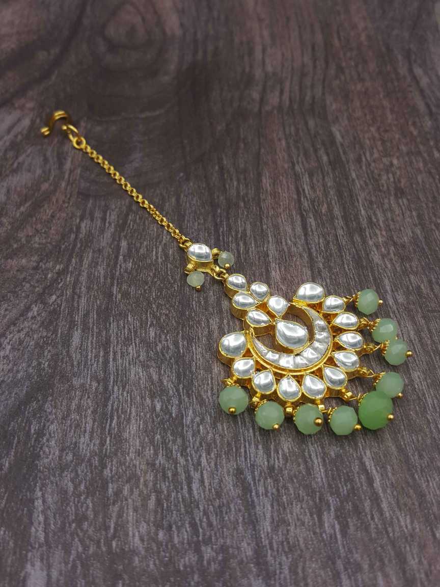 MAANG TIKA in JADAU KUNDAN Style | Design - 20660