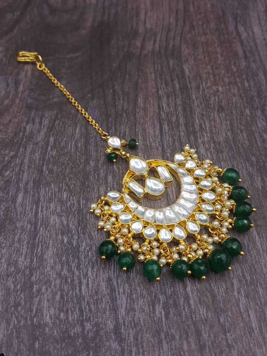 MAANG TIKA in JADAU KUNDAN Style | Design - 20661