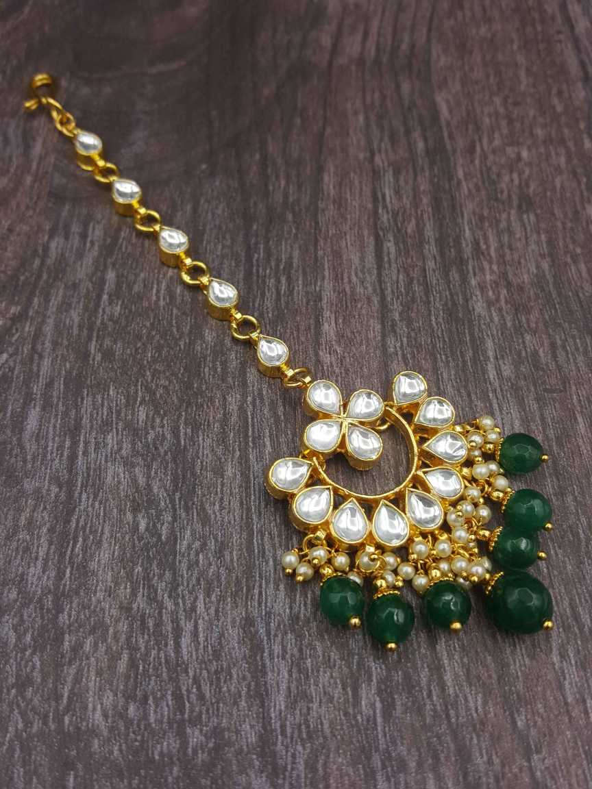 MAANG TIKA in JADAU KUNDAN Style | Design - 20663