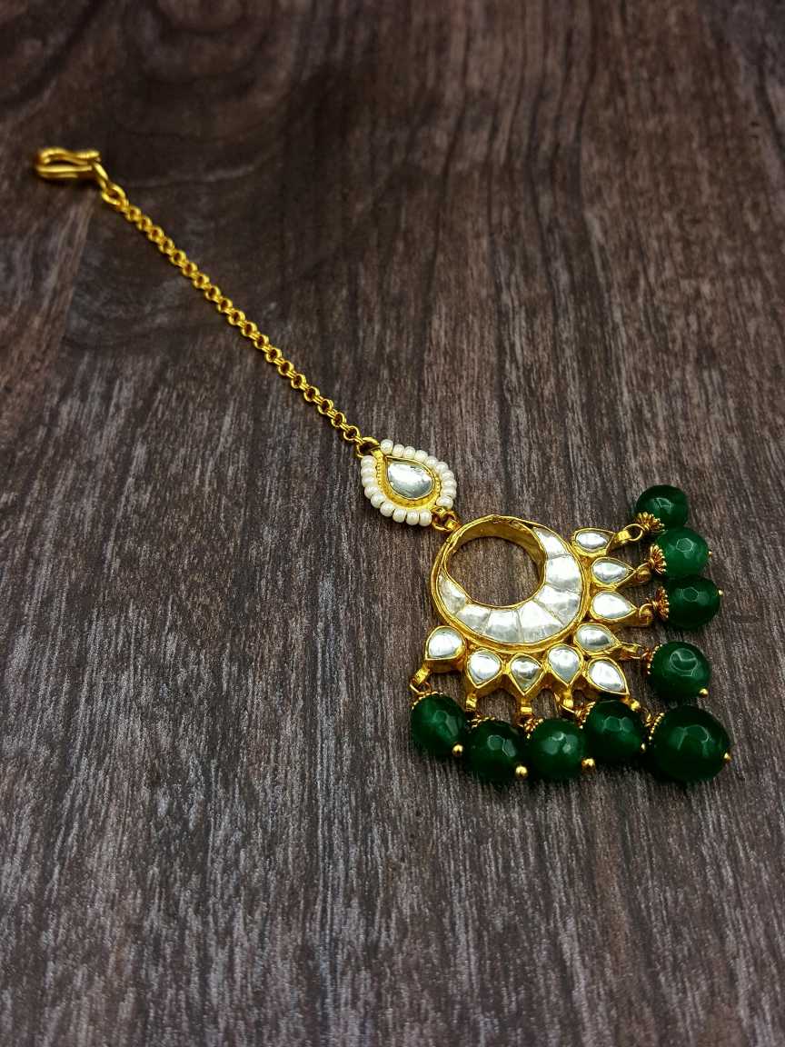MAANG TIKA in JADAU KUNDAN Style | Design - 20769