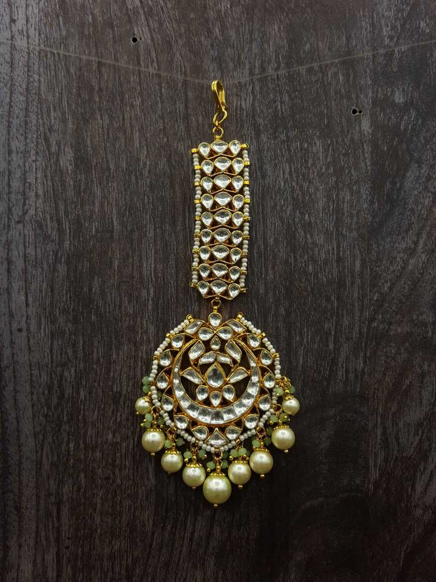 MAANG TIKA in JADAU KUNDAN Style | Design - 20874