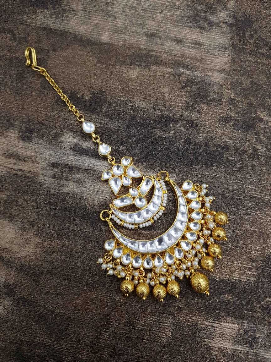 MAANG TIKA in JADAU KUNDAN Style | Design - 20893