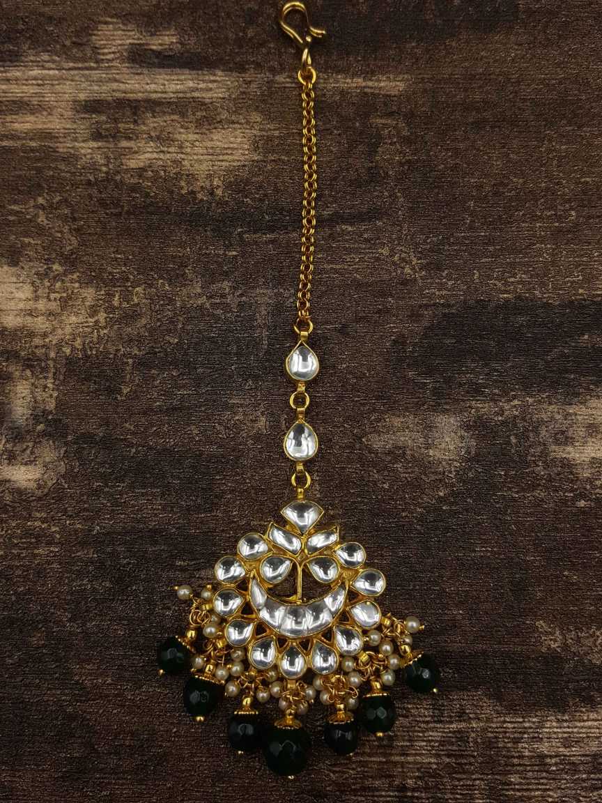 MAANG TIKA in JADAU KUNDAN Style | Design - 20894