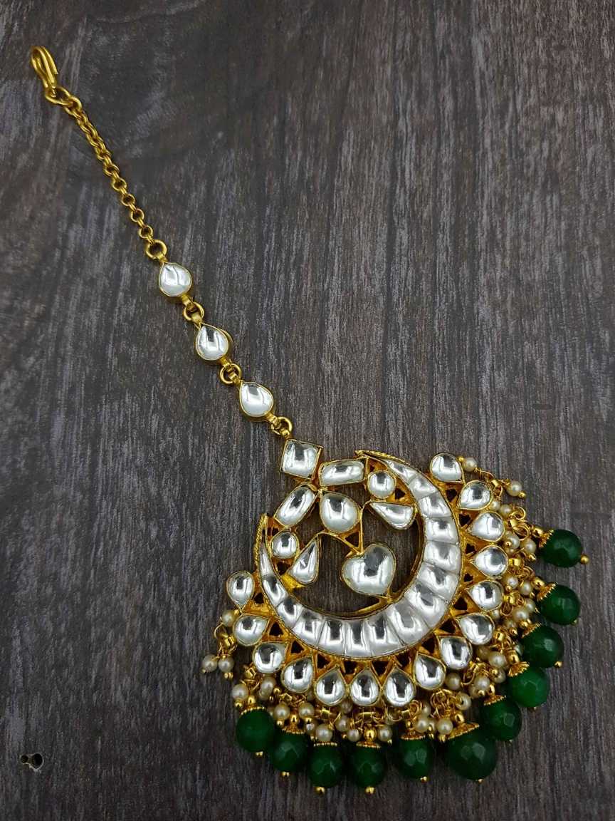 MAANG TIKA in JADAU KUNDAN Style | Design - 20963