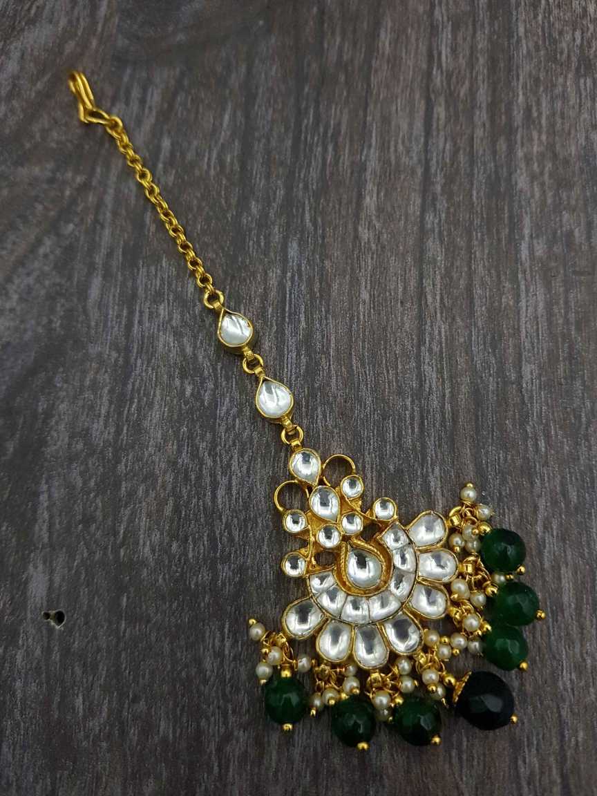 MAANG TIKA in JADAU KUNDAN Style | Design - 20964
