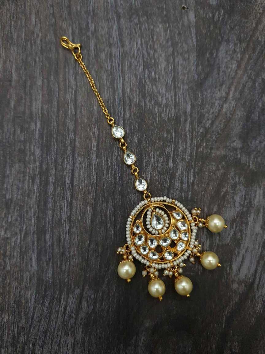 MAANG TIKA in JADAU KUNDAN Style | Design - 21050