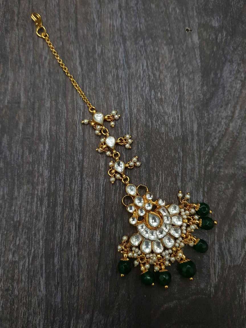 MAANG TIKA in JADAU KUNDAN Style | Design - 21057