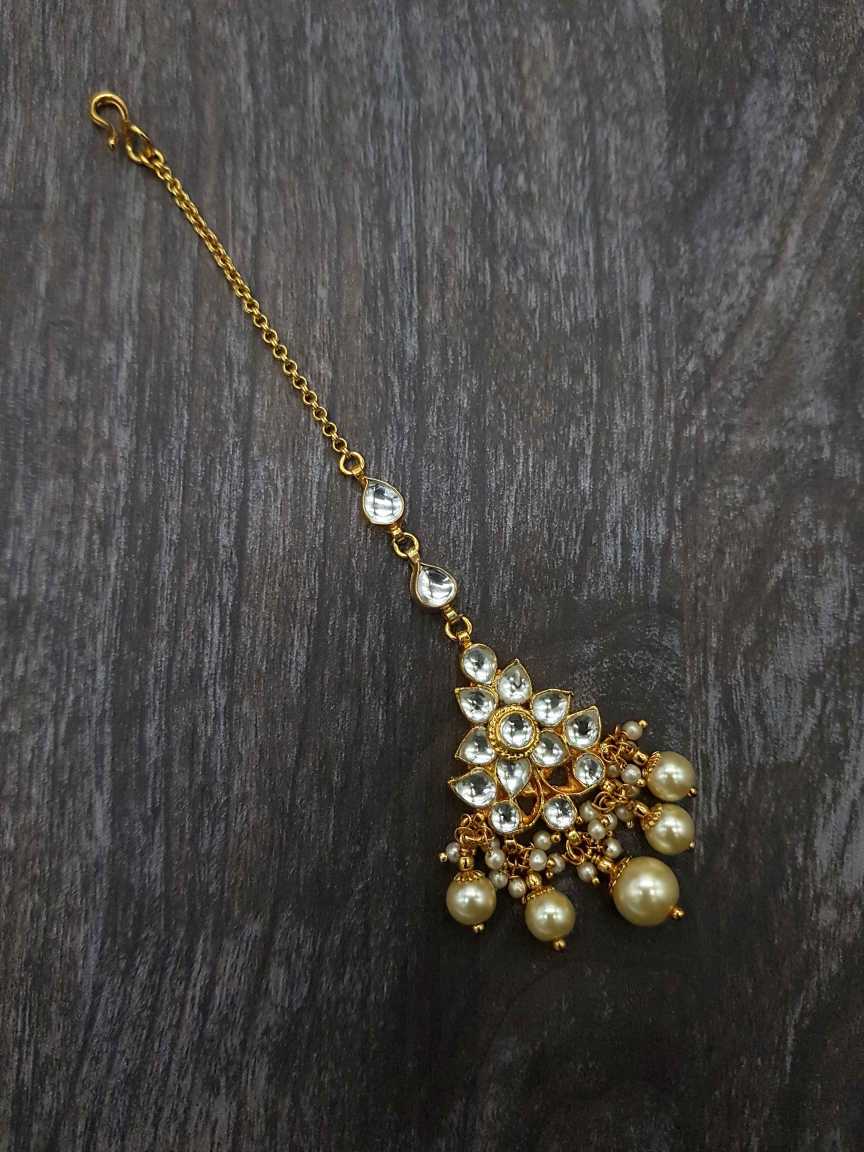 MAANG TIKA in JADAU KUNDAN Style | Design - 21059