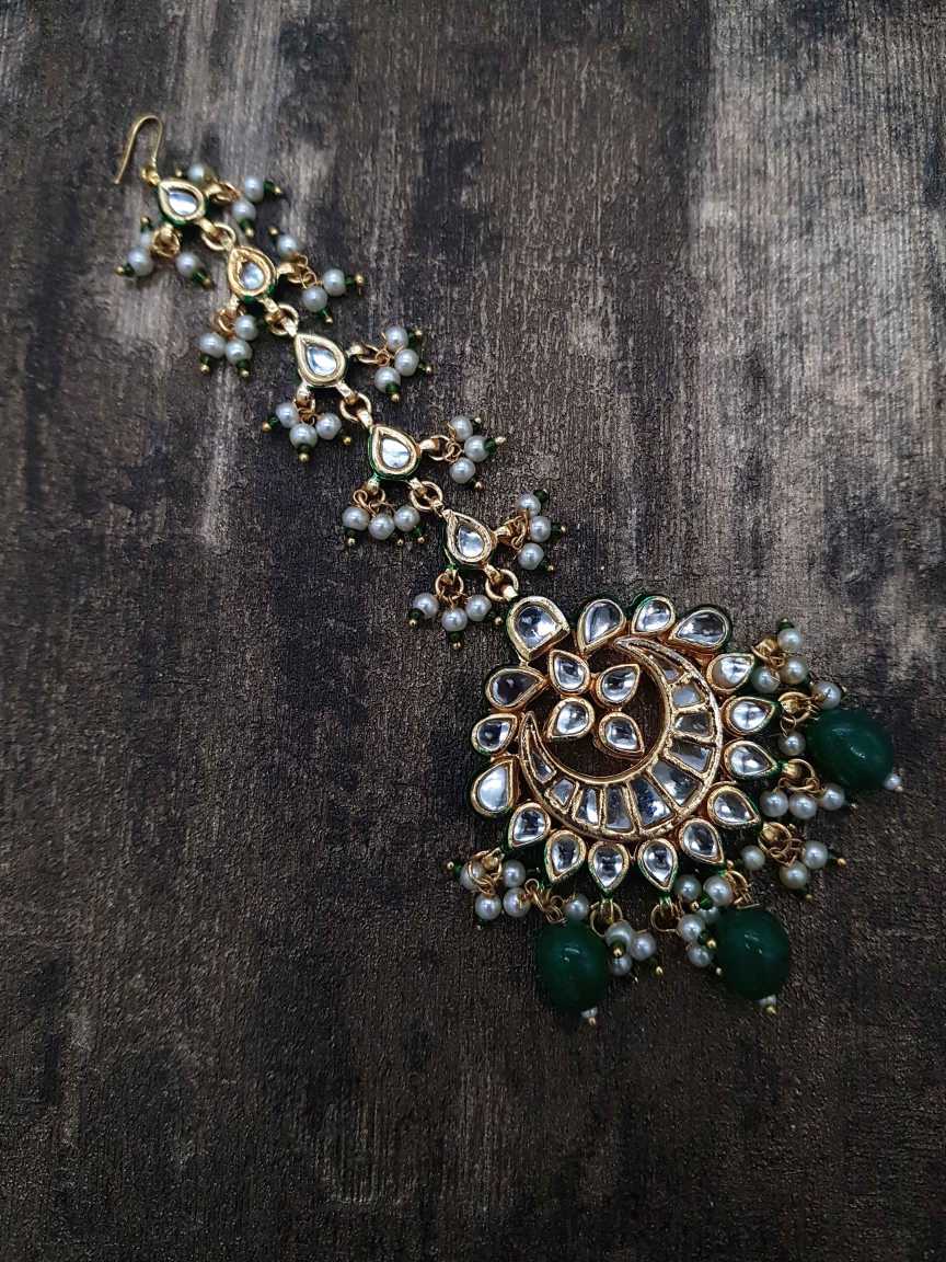 MAANG TIKA in JADAU KUNDAN Style | Design - 21098