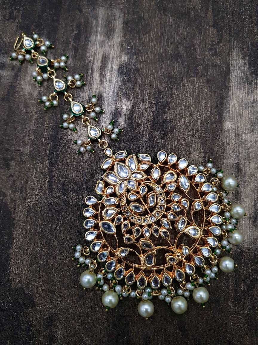 MAANG TIKA in JADAU KUNDAN Style | Design - 21099