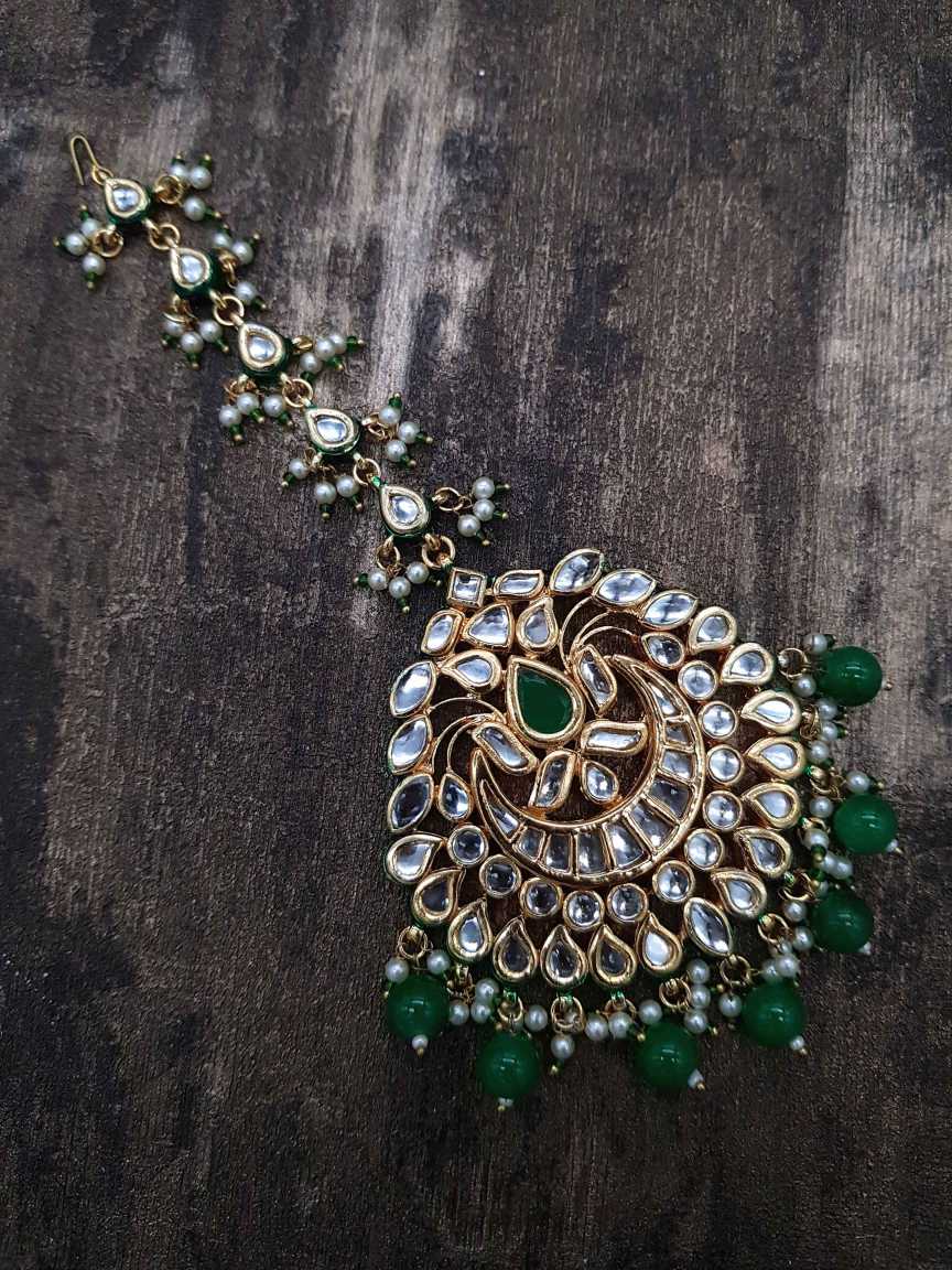 MAANG TIKA in JADAU KUNDAN Style | Design - 21101