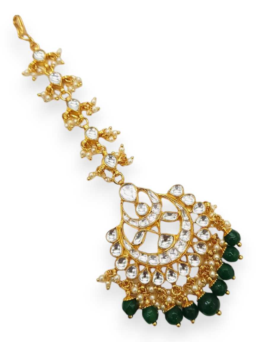 MAANG TIKA in JADAU KUNDAN Style | Design - 21244