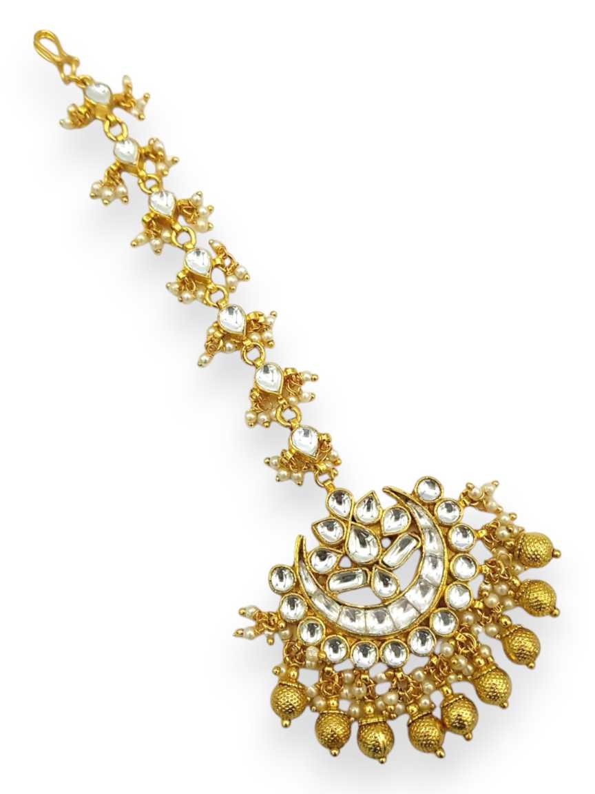 MAANG TIKA in JADAU KUNDAN Style | Design - 21306