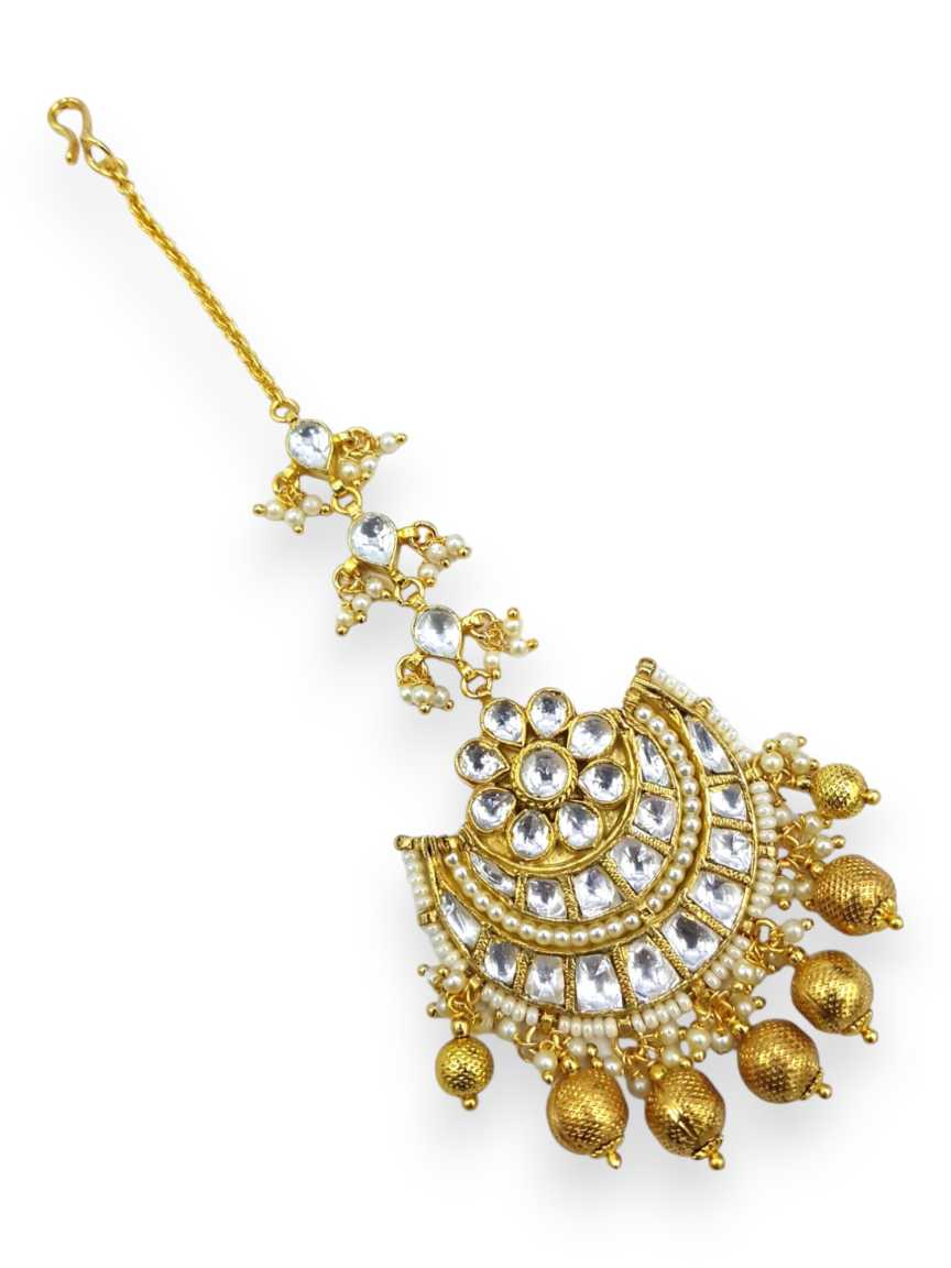 MAANG TIKA in JADAU KUNDAN Style | Design - 21422