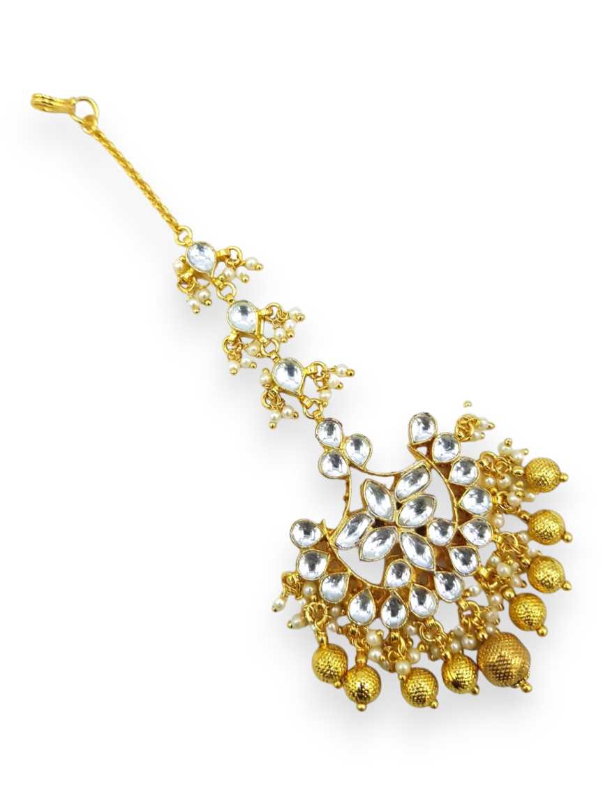 MAANG TIKA in JADAU KUNDAN Style | Design - 21424