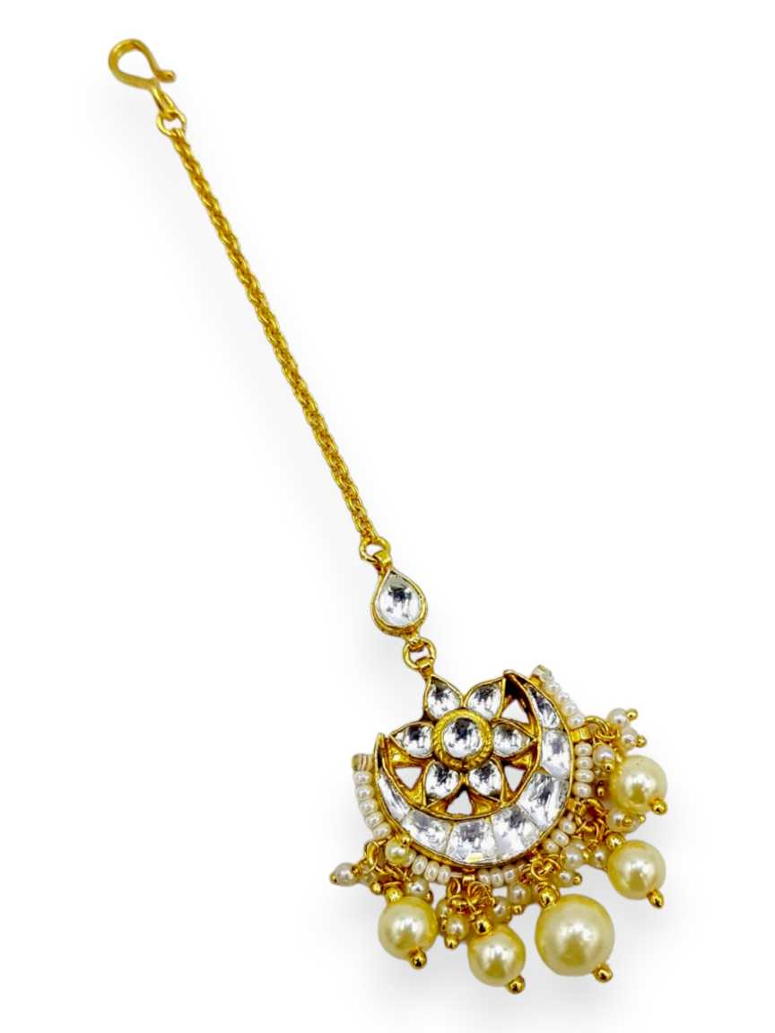 MAANG TIKA in JADAU KUNDAN Style | Design - 21536