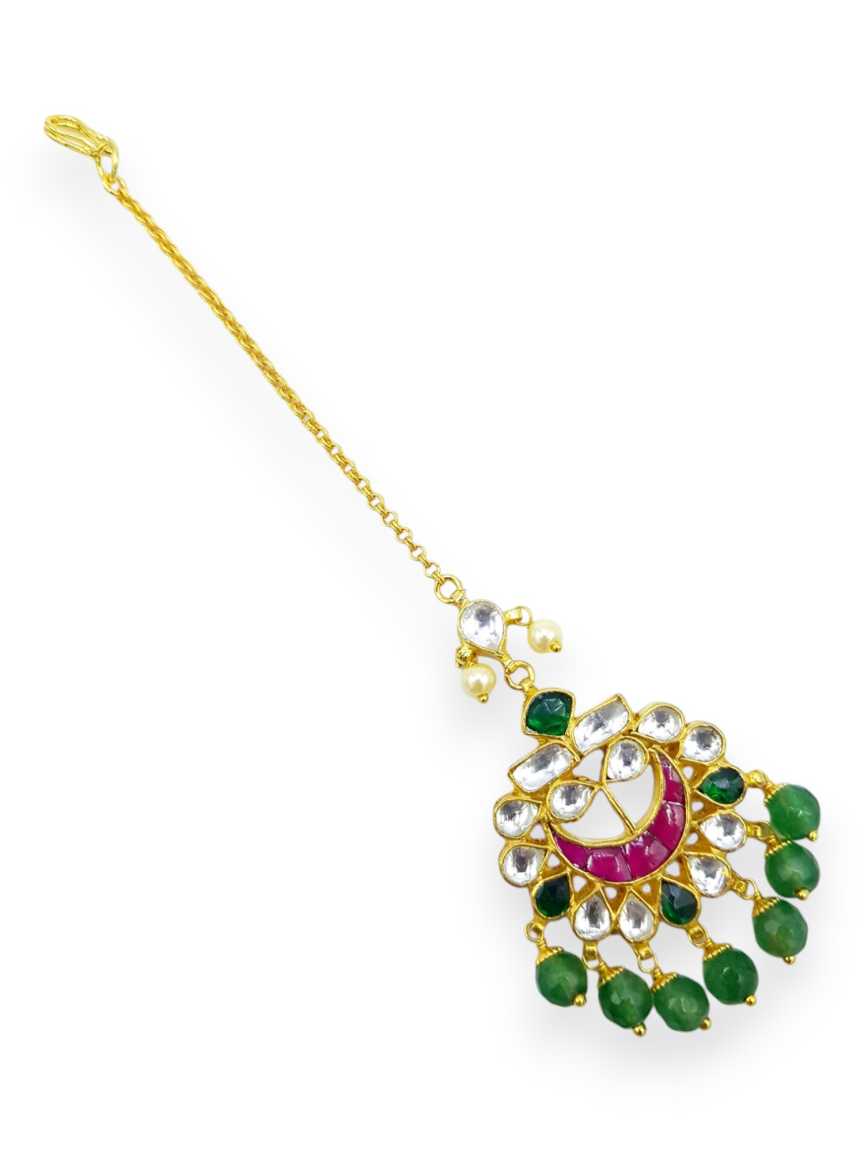 MAANG TIKA in JADAU KUNDAN Style | Design - 21563