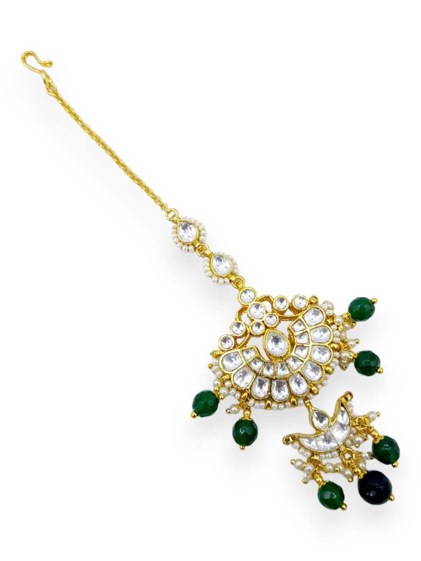 MAANG TIKA in JADAU KUNDAN Style | Design - 21777