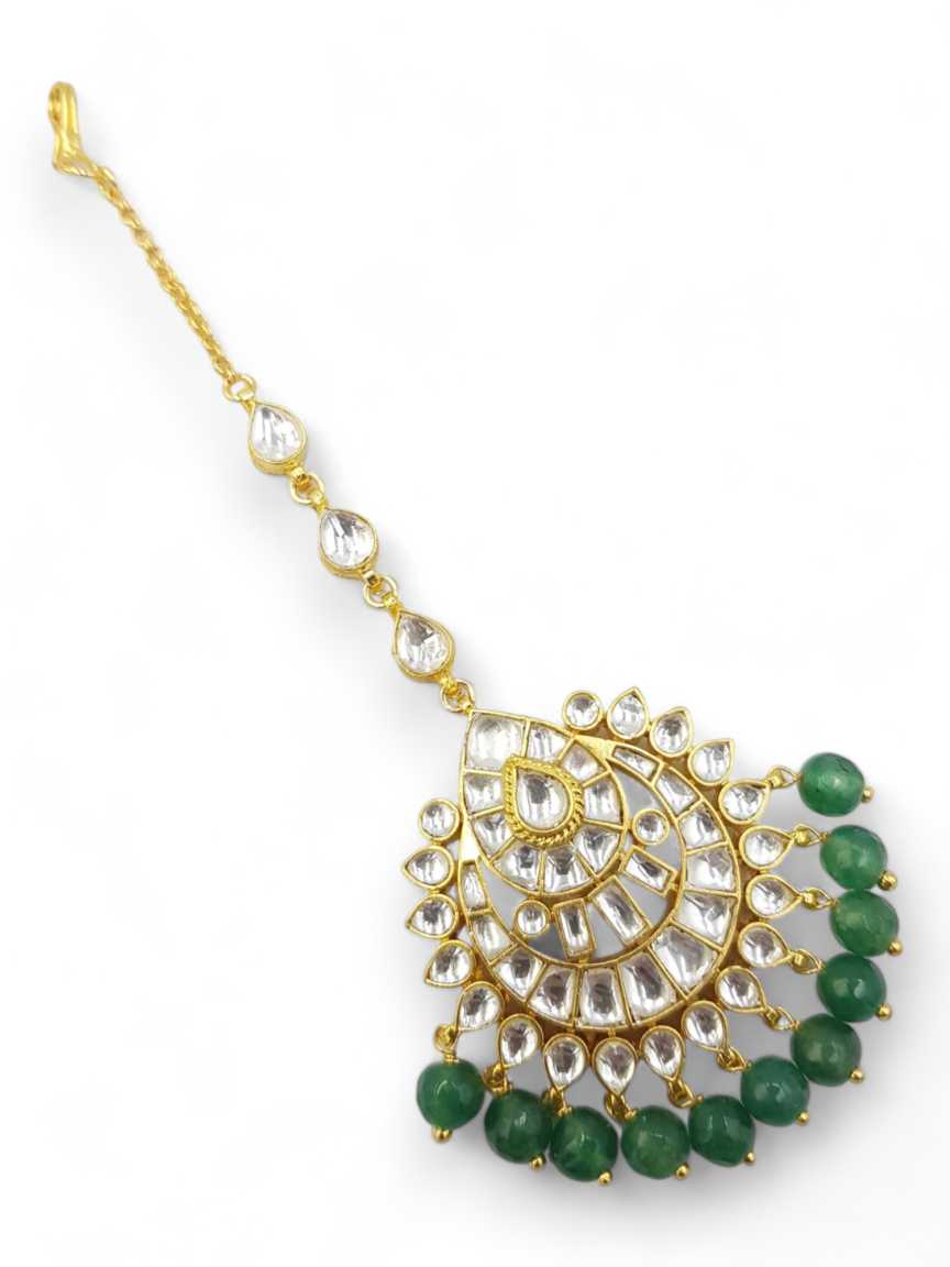 MAANG TIKA in JADAU KUNDAN Style | Design - 22369