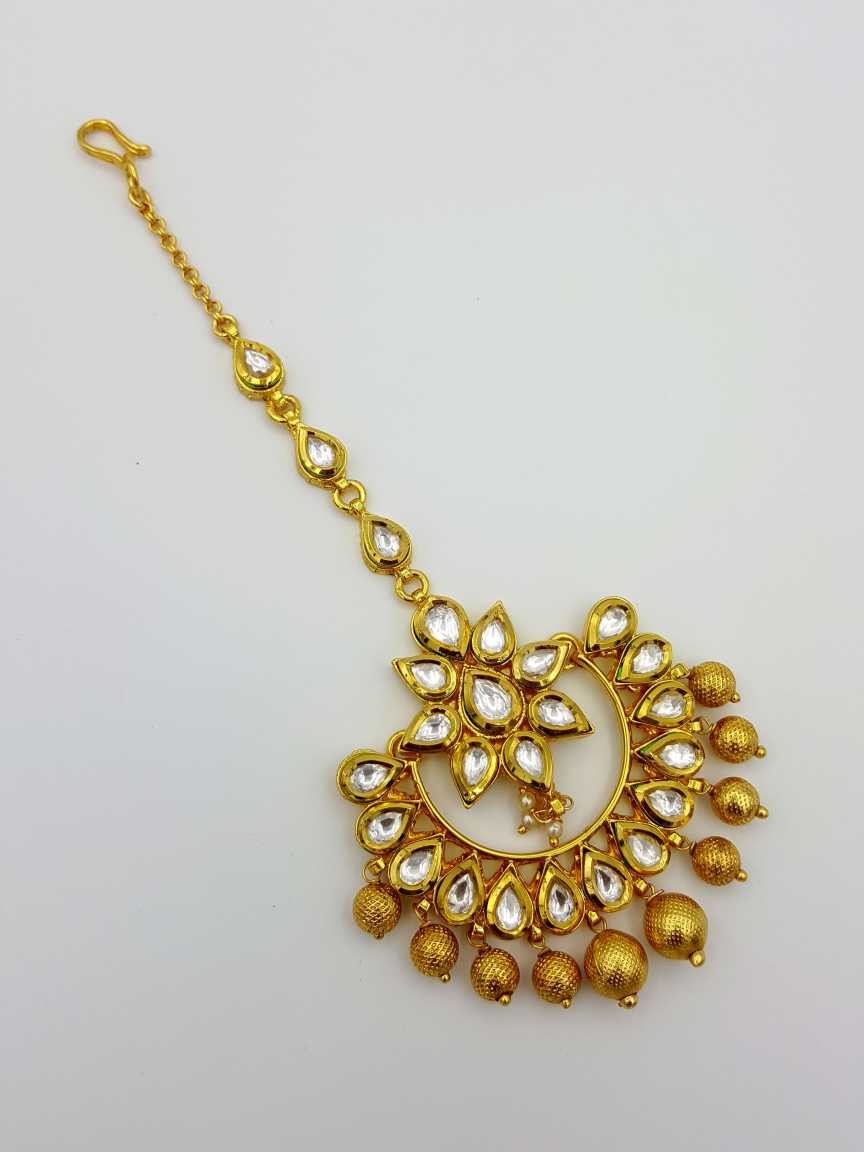 MAANG TIKA in VILANDI KUNDAN Style | Design - 17551