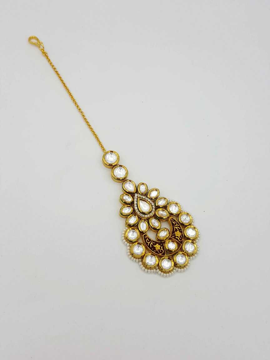 MAANG TIKA in VILANDI KUNDAN Style | Design - 18650