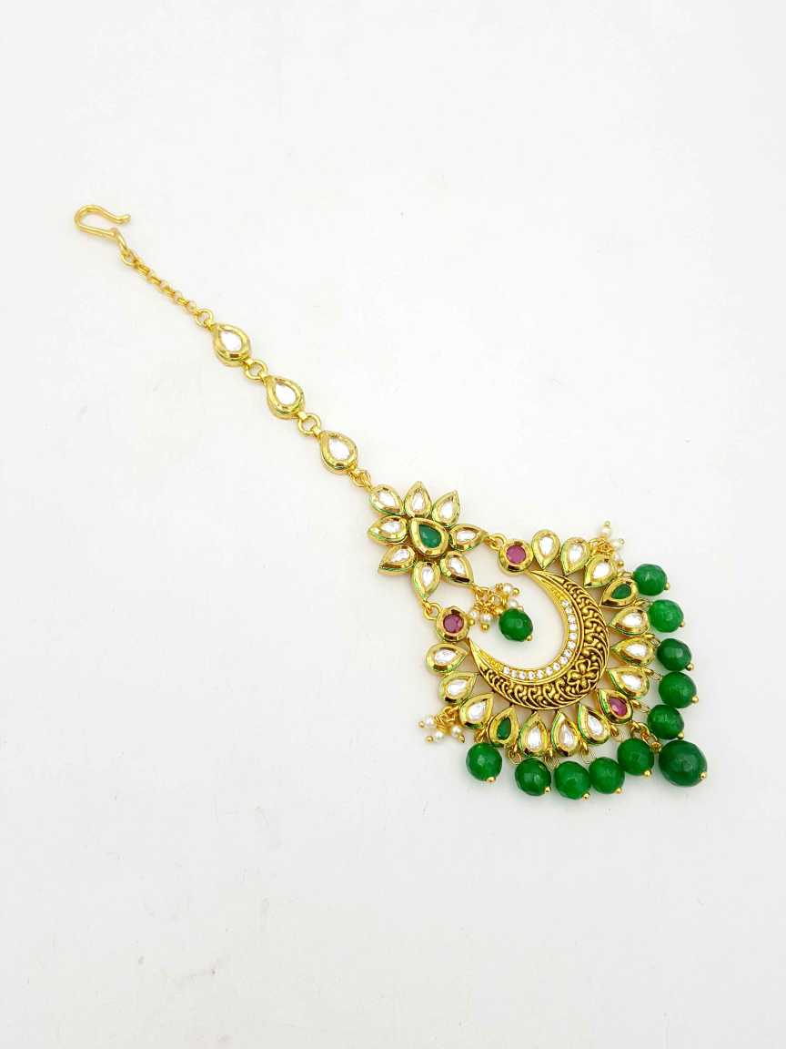 MAANG TIKA in VILANDI KUNDAN Style | Design - 19349