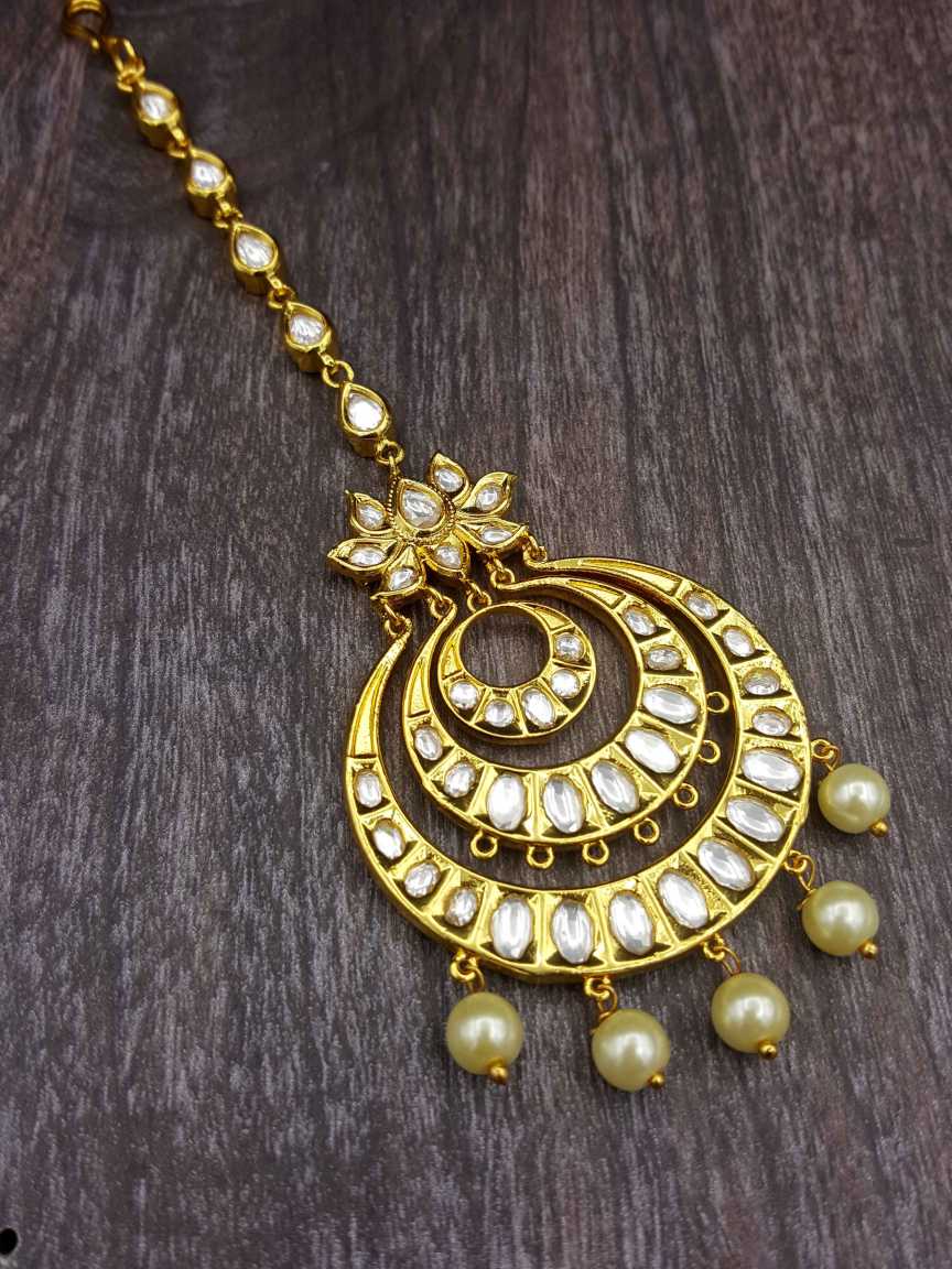 MAANG TIKA in VILANDI KUNDAN Style | Design - 20426