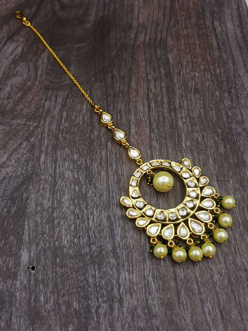 MAANG TIKA in VILANDI KUNDAN Style | Design - 20455