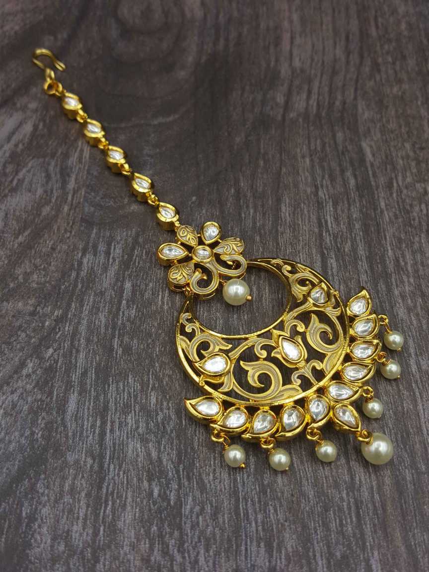 MAANG TIKA in VILANDI KUNDAN Style | Design - 20595