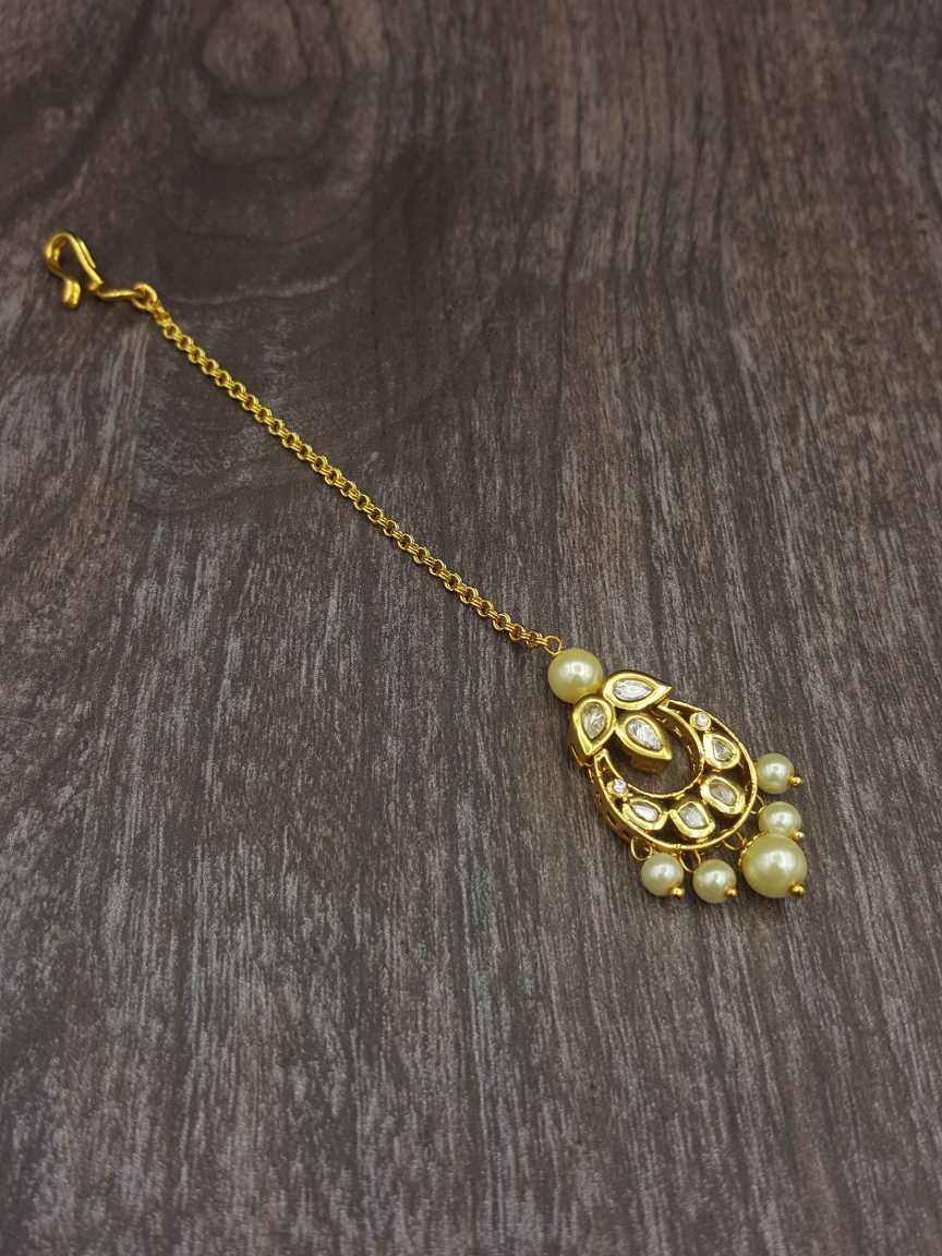 MAANG TIKA in VILANDI KUNDAN Style | Design - 20649