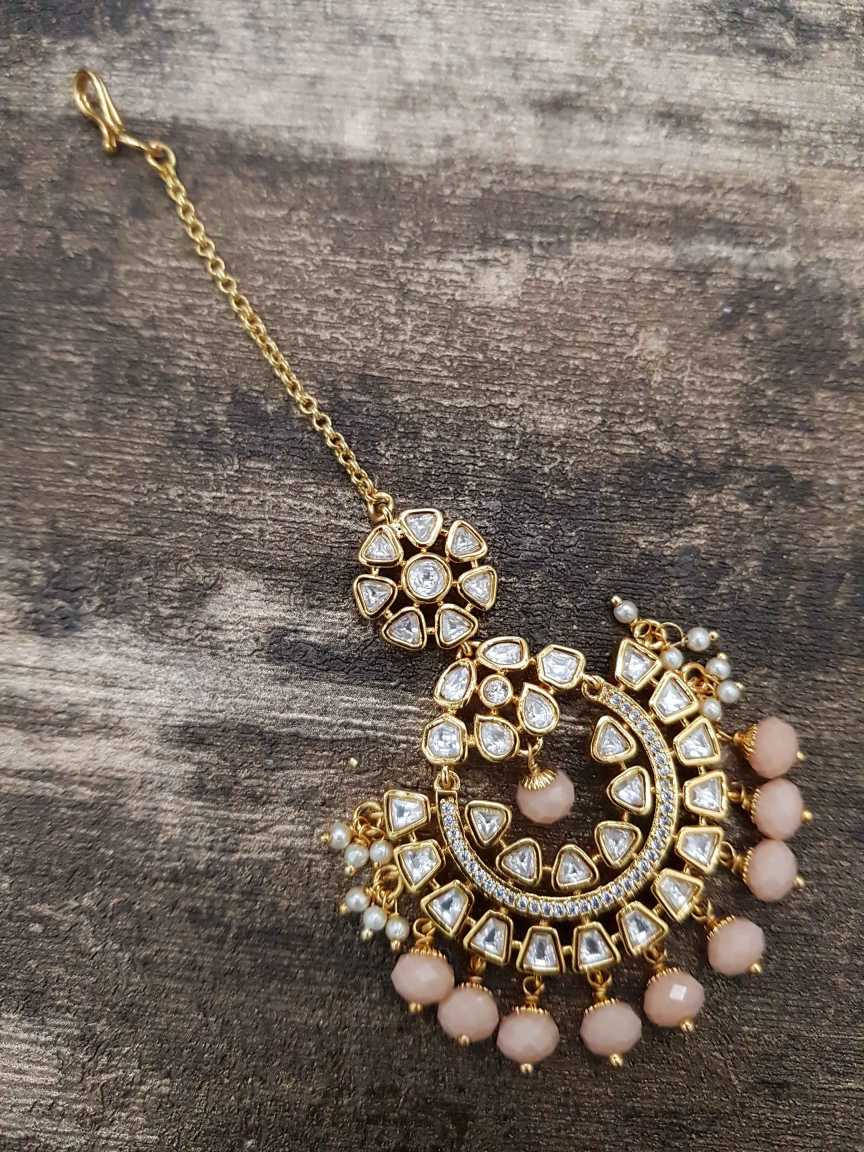 MAANG TIKA in VILANDI KUNDAN Style | Design - 20730
