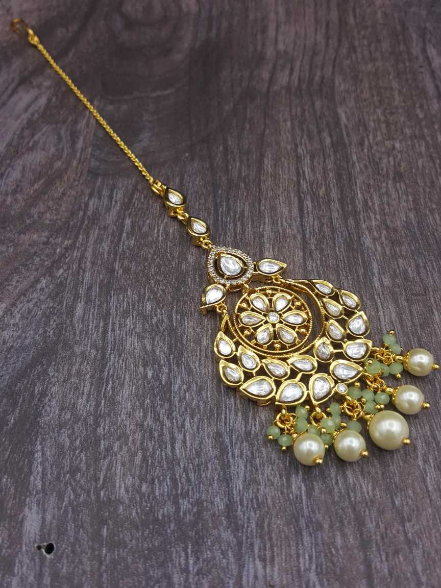 MAANG TIKA in VILANDI KUNDAN Style | Design - 20732
