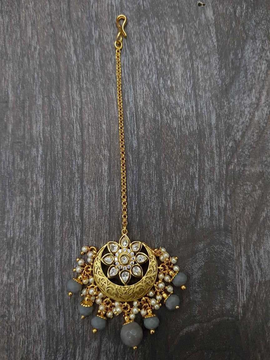 MAANG TIKA in VILANDI KUNDAN Style | Design - 20837