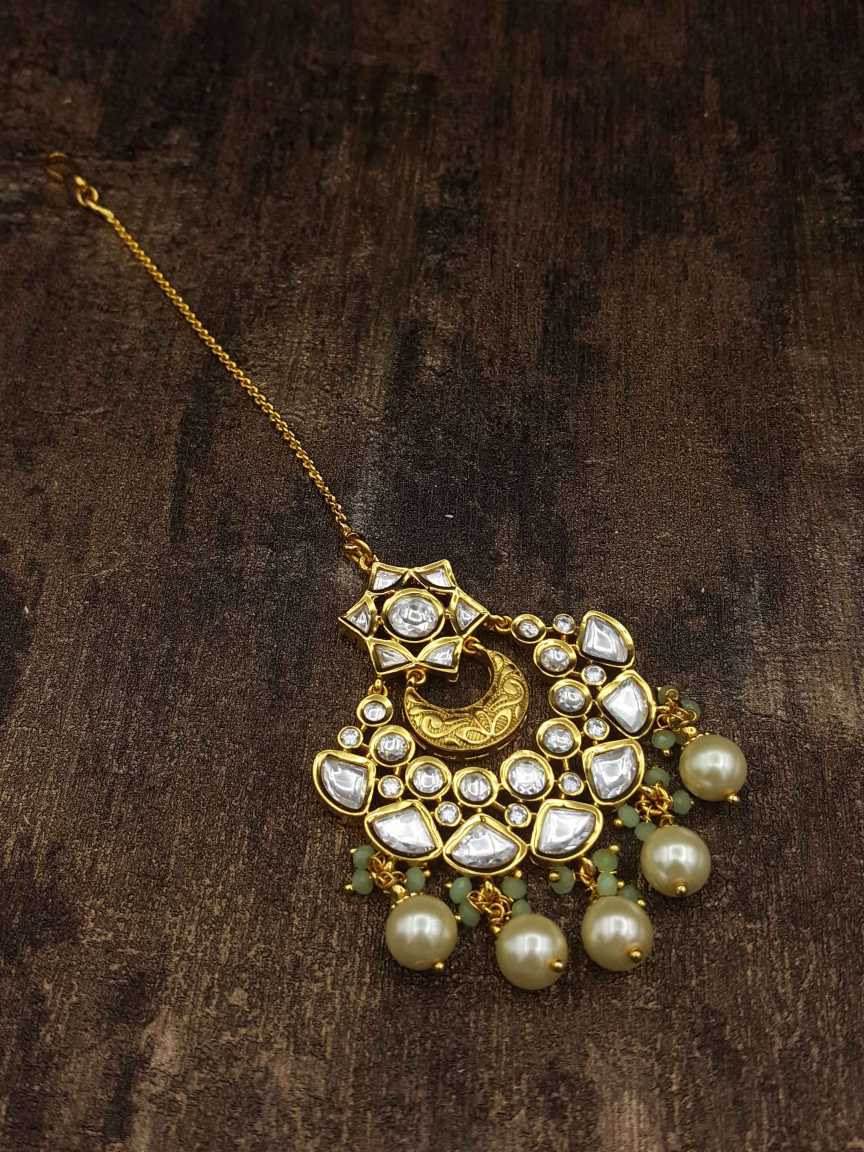 MAANG TIKA in VILANDI KUNDAN Style | Design - 20877
