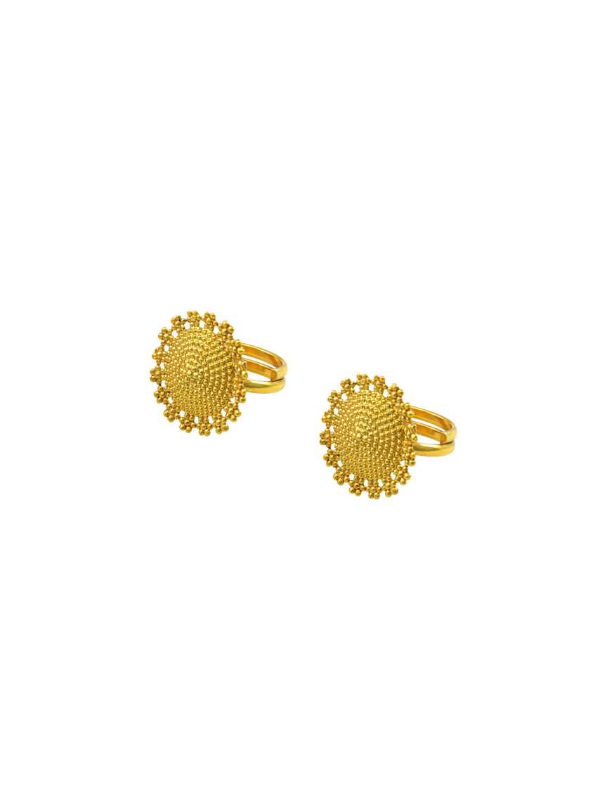 TOE RING in GOLD Style | Design - 14190